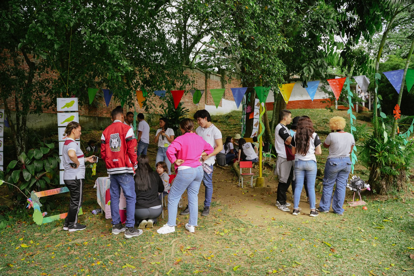 ambiente campestre colegio liceo Quial